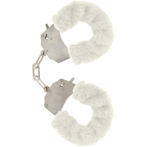 FURRY FUN MANSETID BONDAGE VALGE